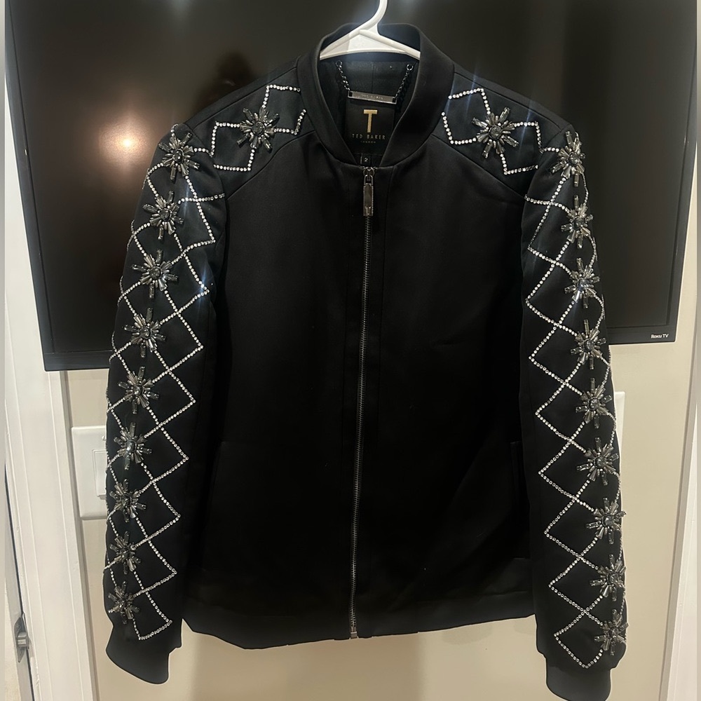 Ted Baker Crystal Embellished Jacket